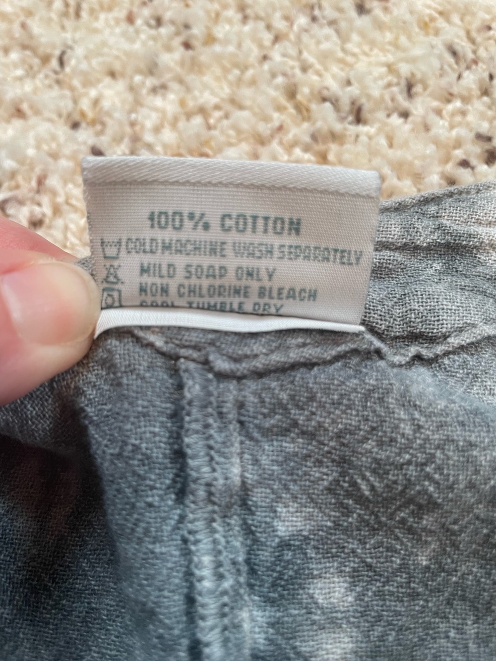 Oh My Gauze! Gray Tye-Dye
V-Neck Oversized Short Sleeve Pockets - Picture 5 of 9